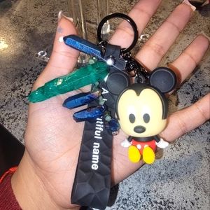 Key chain Mickey & crystal